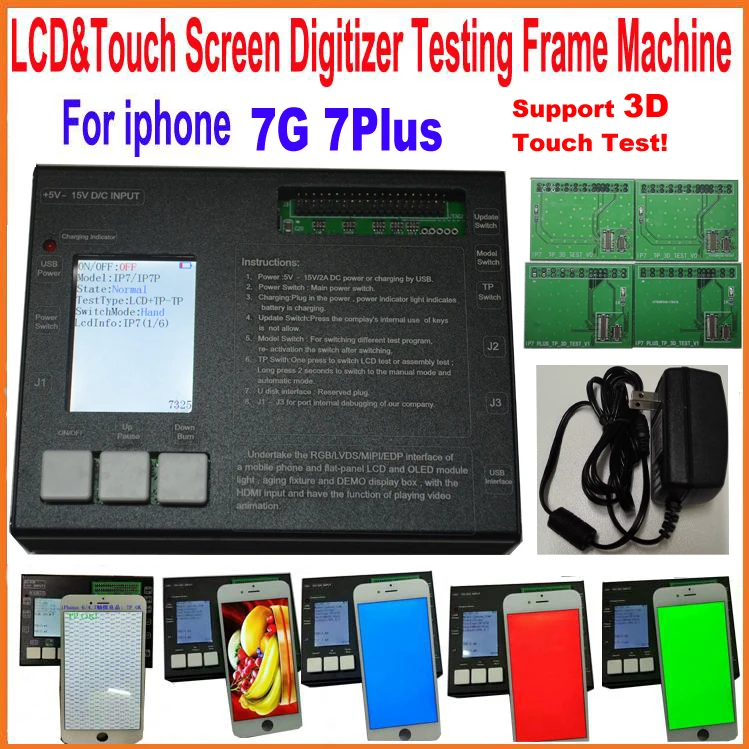 2017 новая версия ЖК дисплей и дигитайзер сенсорный экран Панель тестер палец