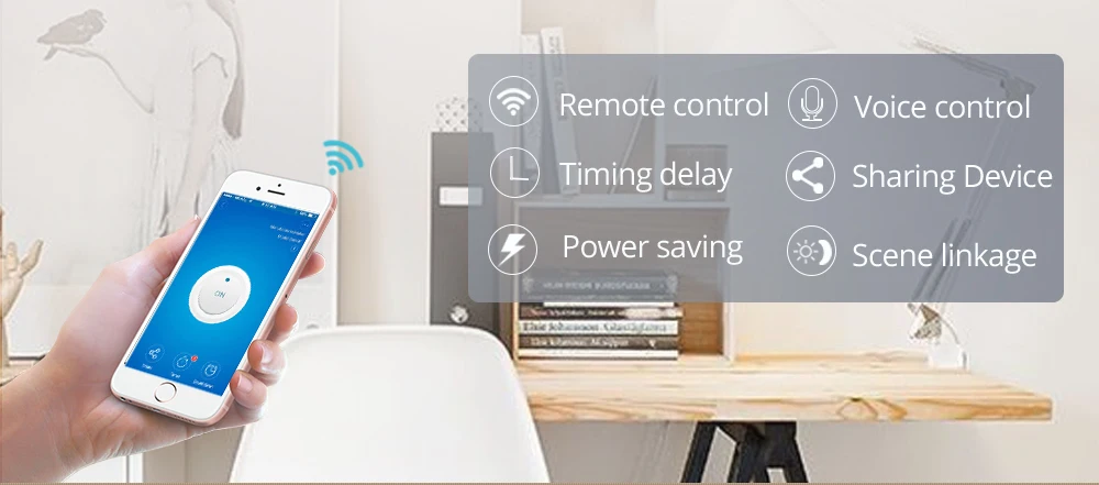TISHRIC 16A умная розетка с Wi-Fi розетка для управления EU/AU/US/UK/FR розетка с таймером Дистанционное приложение Ewelink Alexa Google home S26 10A 16A