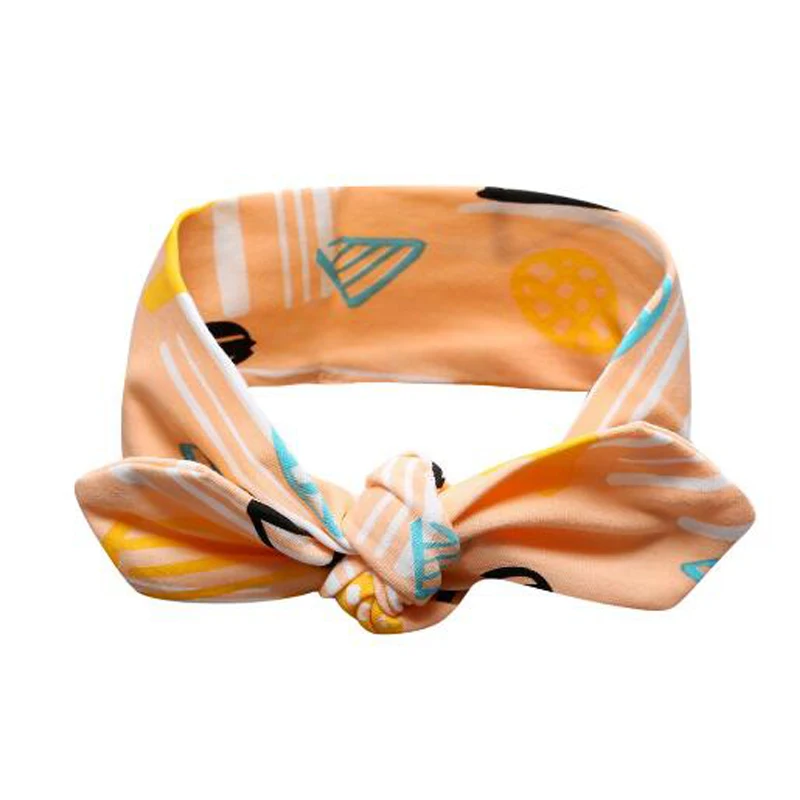 5 шт. мягкие хлопковые эластичные повязки на голову для детей банданы ободки