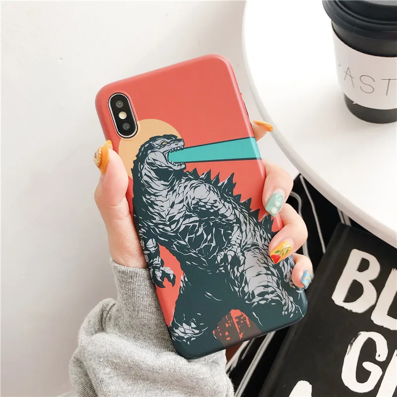 Чехол для телефона с изображением монстров iphone X XR XS Max чехол 7 8 plus 11 Pro модные