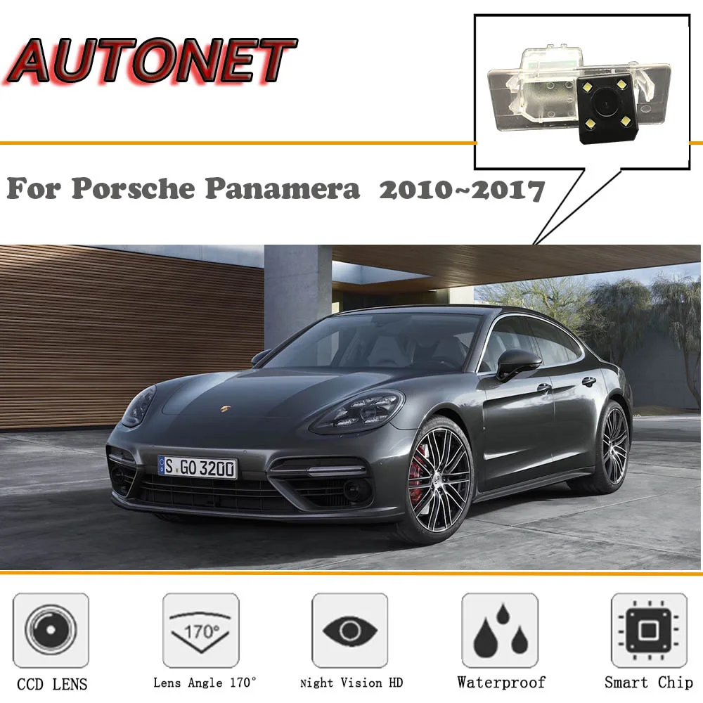 Автомобильная камера заднего вида для Porsche Panamera 2010 ~ 2017/CCD/ночного видения/камера
