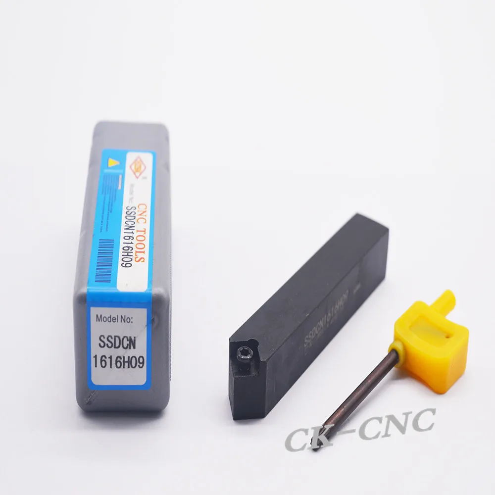 

SSDCN1616H09 16*16*100mm 90degreeCNC Lathe External Cutting Tool Middle Holder For SC**09T3 inserts