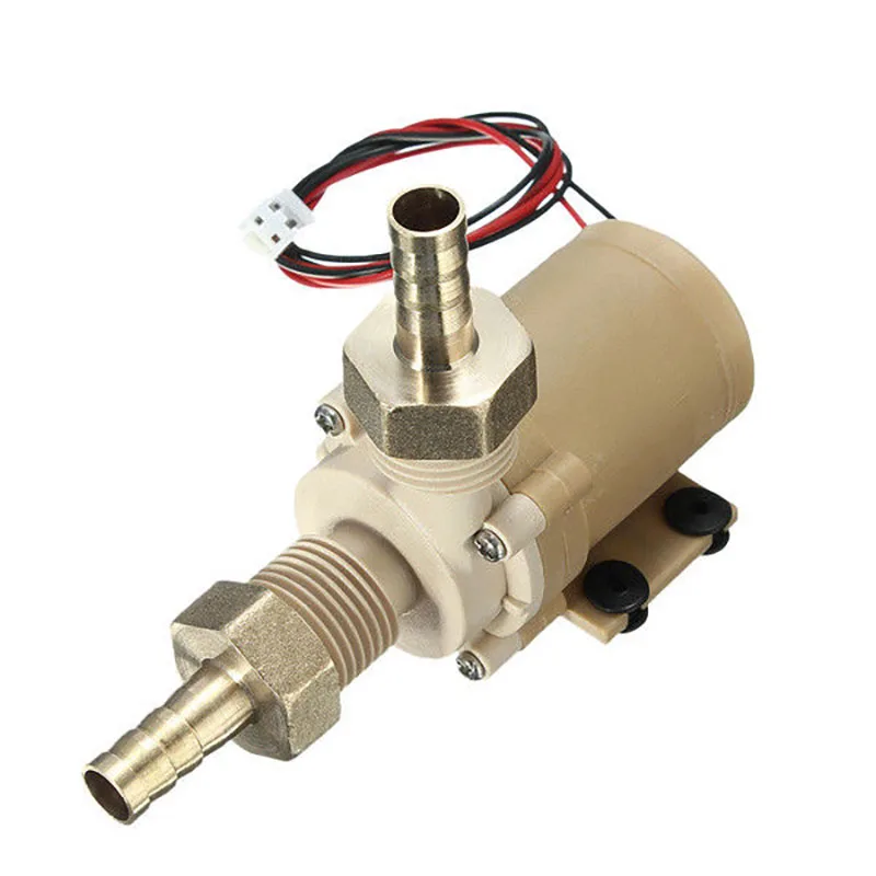 Dc 12V Солнечный циркуляционный насос горячей воды бесщеточный мотор для водяного