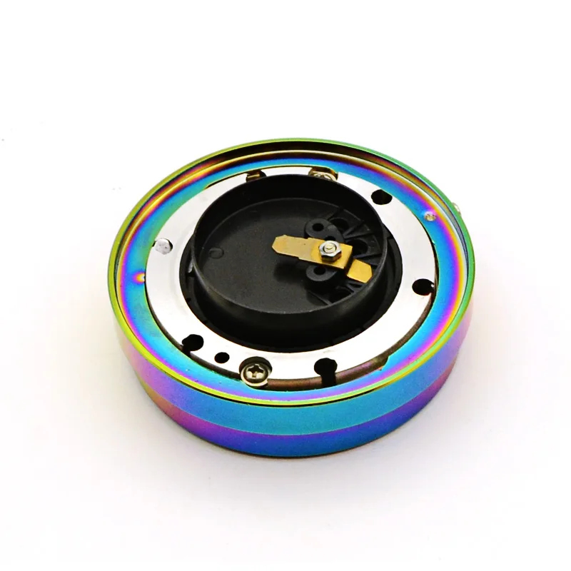 Тонкая версия 6 отверстий рулевое колесо быстроразъемный концентратор адаптер