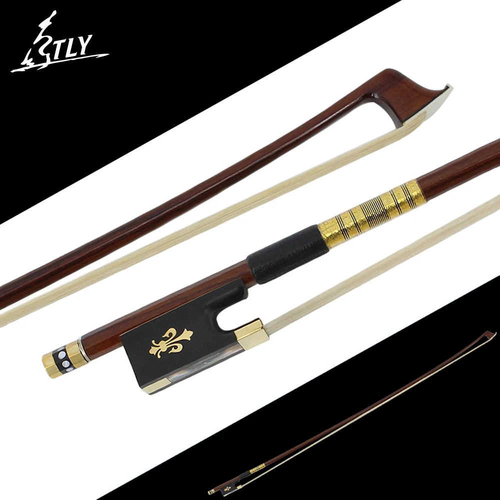 Factory Store Exquisite Full Size Greenheart Fiddle Violin Bow Carved Orchid Ebony Frog w/ Colored Shell High Quality Horsehair
Factory Store Exquisite Full Size Greenheart Fiddle Violin Bow Carved Orchid Ebony Frog w/ Colored Shell High Quality Horsehair