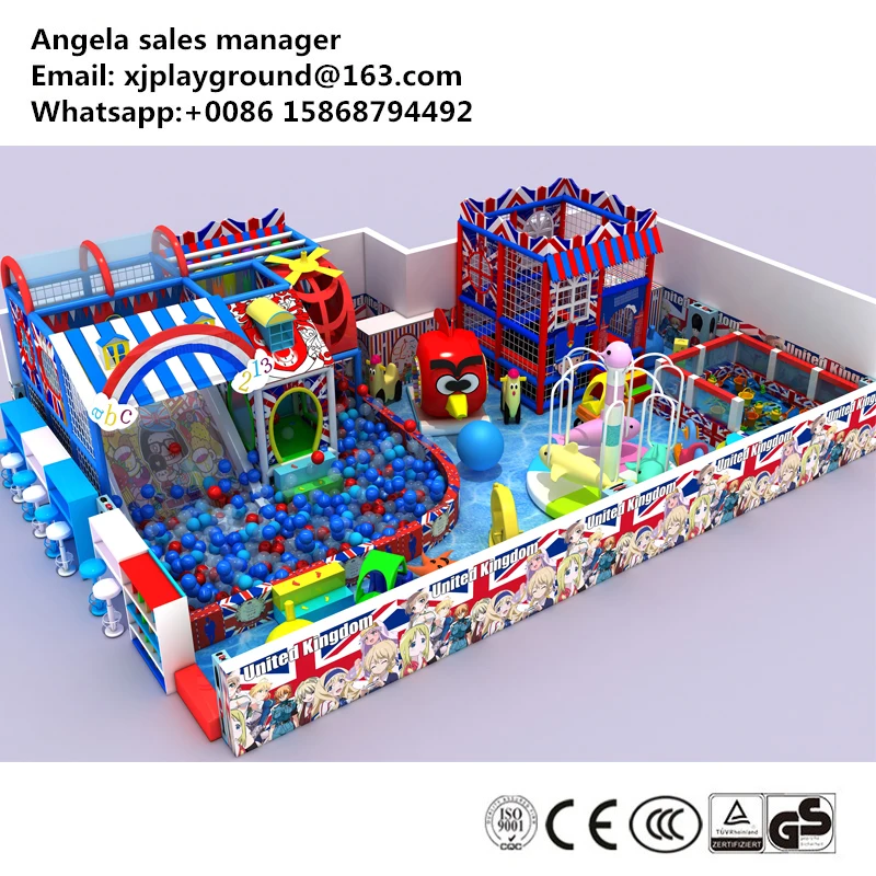 

Hot sale indoor playground for shopping mall