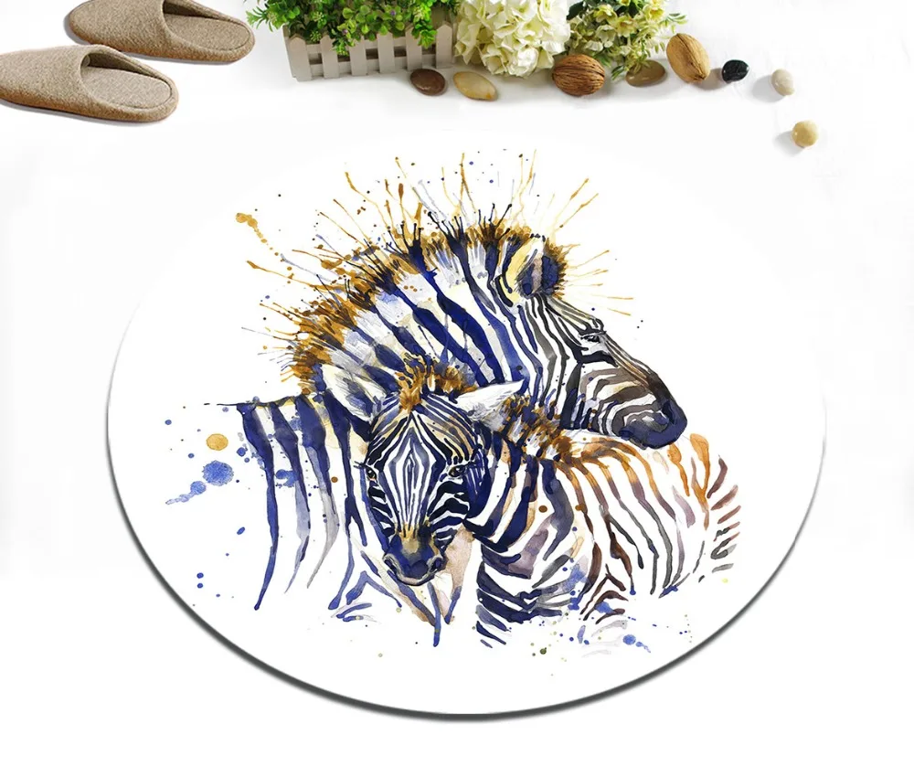 Внутренняя круглая подушка для гостиной спальни пол коврик ванной комнаты