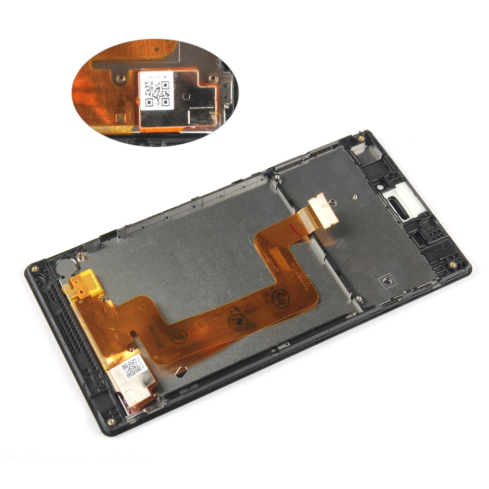ЖК дисплей 5 3 дюйма дигитайзер сенсорного экрана для SONY Xperia T3 M50W D5103 с рамкой
