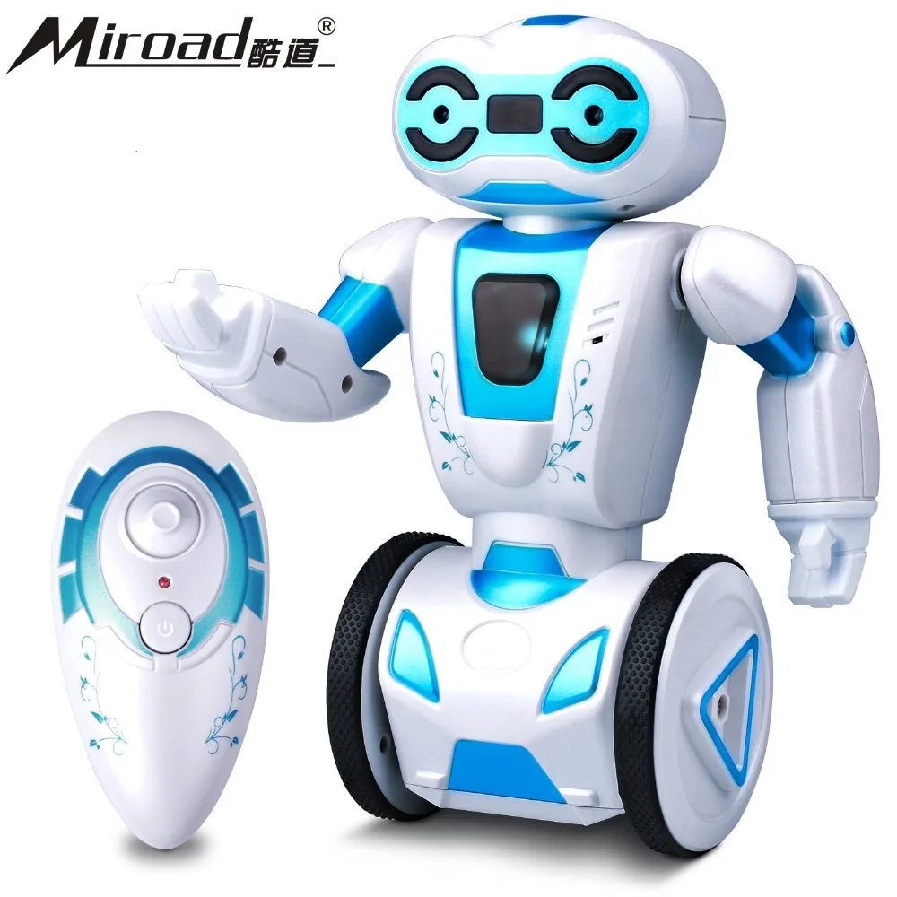 Miroad Дистанционное управление робот игрушка для малыша Музыка света Игрушечные