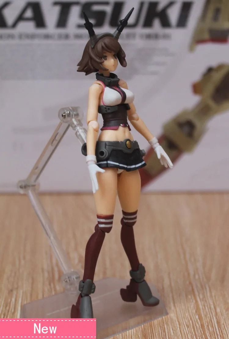 Аниме Kantai Коллекция мутсу ПВХ фигурка Коллекционная модель кукла игрушка 14 см figma