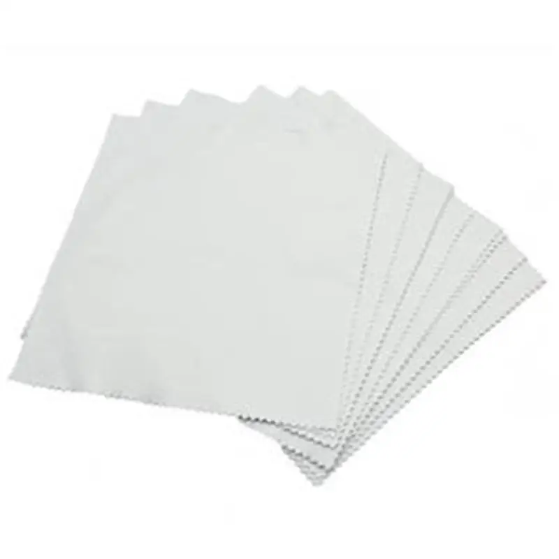 Шт. 10 шт. практические Протрите ткань для полировки ювелирных изделий цвета: