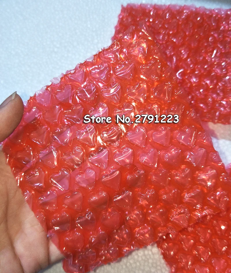 50 шт. новые пузырчатые пакеты в форме сердца надувной мешок пенопластовая пленка