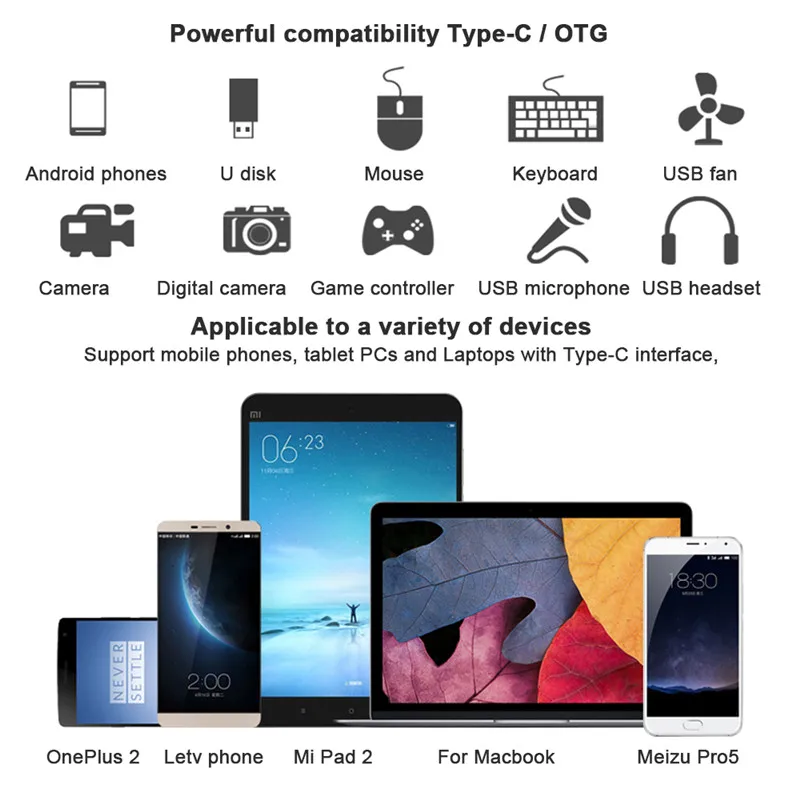 LEPHEE USB 3 1 Тип C 0 конвертер usb OTG адаптер для Chromebook Macbook huawei Сяо mi A1 5X 5S плюс 6 P LG G5|usb type-c