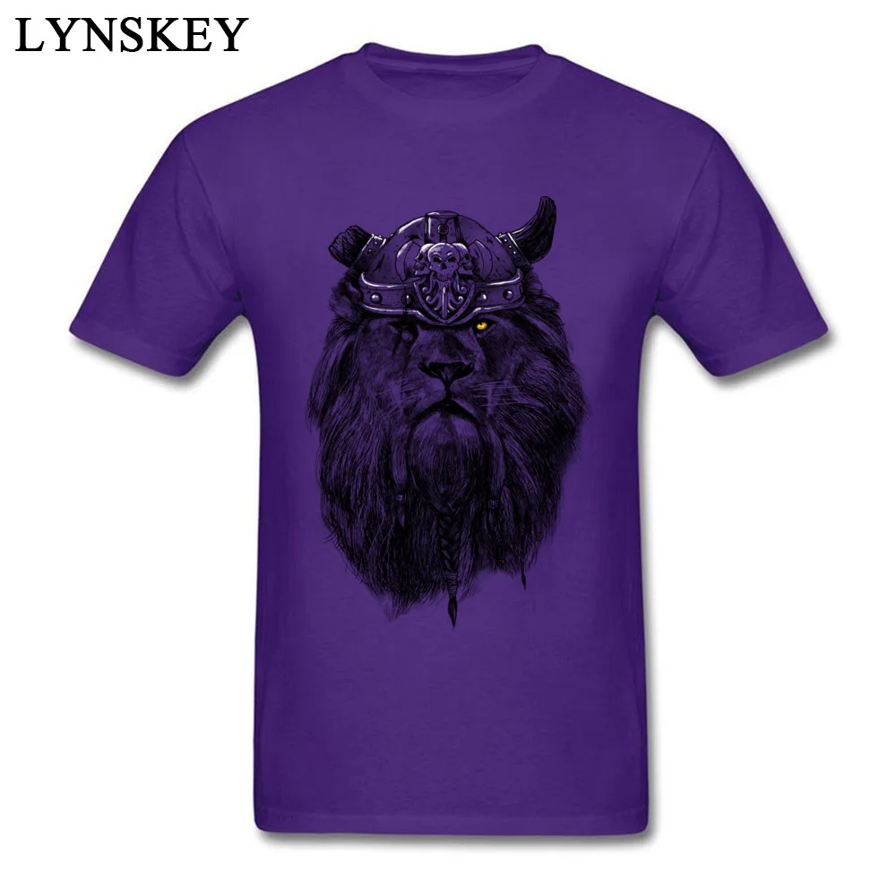 Футболка с рукавами The Eye Of Lion Viking для мужчин Молодежная хипстерская одежда|t-shirt for