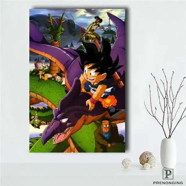 Съемная роспись домашний декор es плакат Лидер продаж Жемчуг дракона Z Goku плакат с героями аниме#190114s07 - Цвет: Сливовый