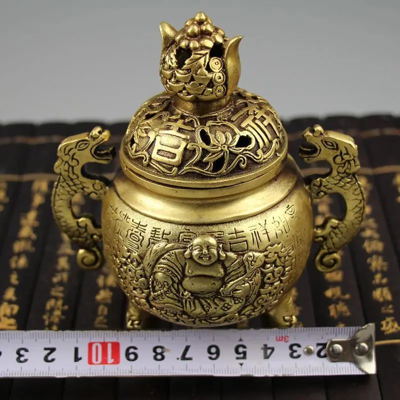 Archaize домашняя латунная курительная печь в спальне Будда благовония