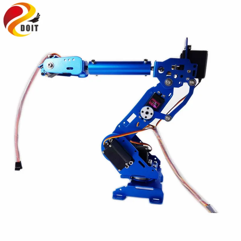 Металлический манипулятор 7 Dof Robot Arm механическая конструкция для Arduino | Игрушки и