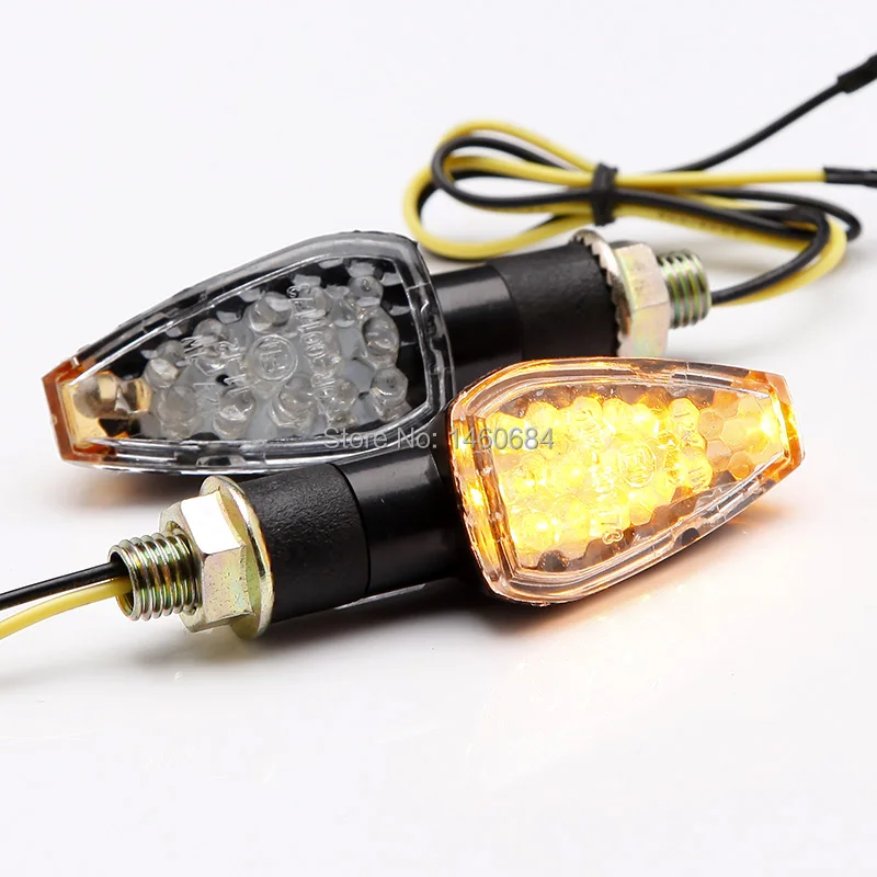 2 шт. мигающий светодиодный указатель поворота для мотоцикла 12 светодиодов|light
