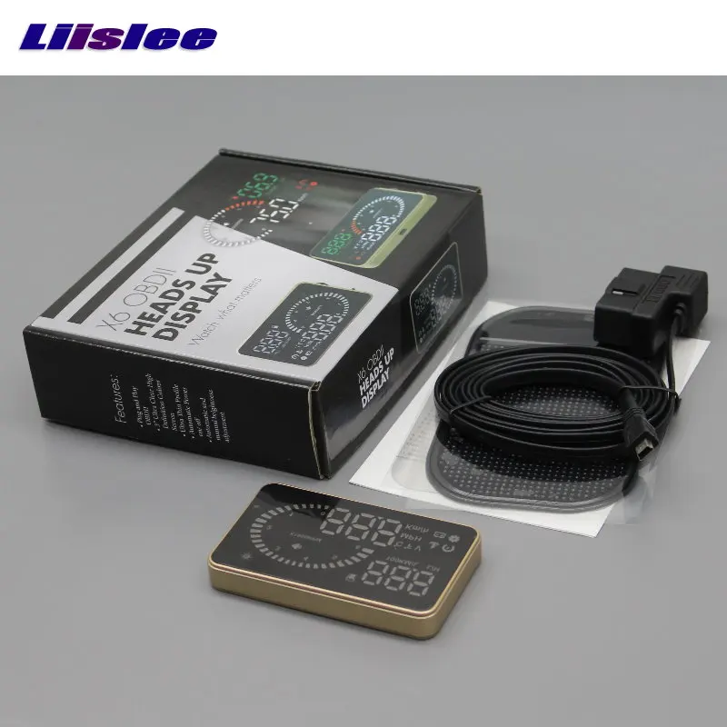Автомобильный HUD Дисплей для Land Rover Freelander/Discovery/Defender/Evoque OBD II разъем авто
