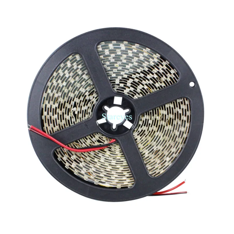 100 шт. 5 м SMD 2835 120 светодиодный/м 12 В постоянного тока Светодиодная лента IP20