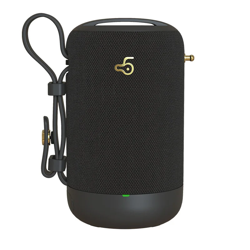 black Новейший 5,0 Bluetooth динамик беспроводной, 20 Вт звук с басами, IPX56 водонепроницаемый, встроенный микрофон, AUX/USB/SD порт - Цвет: black