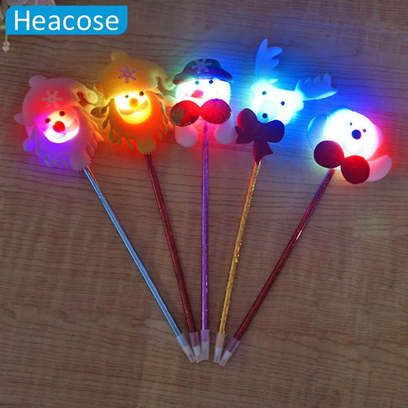 Рождественская ручка с Санта Клаусом оленем украшение медведь новогодний