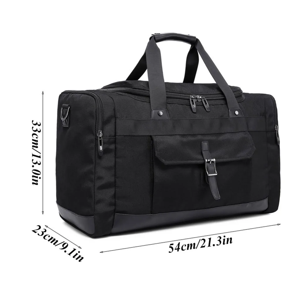 Многофункциональная мужская сумка для путешествий, унисекс, сумка Weekender, TSA Friendly, Oxford Carry-on, вместительная сумка для путешествий