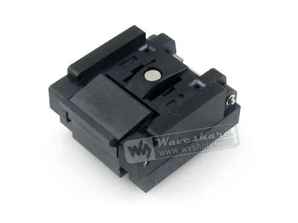 QFN16 MLP16 MLF16 QFN-16BT-0.65-01 QFN Enplas 0.65Pitch 4x4mm IC Testing Burn-in Socket Programming Adapter with Ground Pin | Компьютеры и