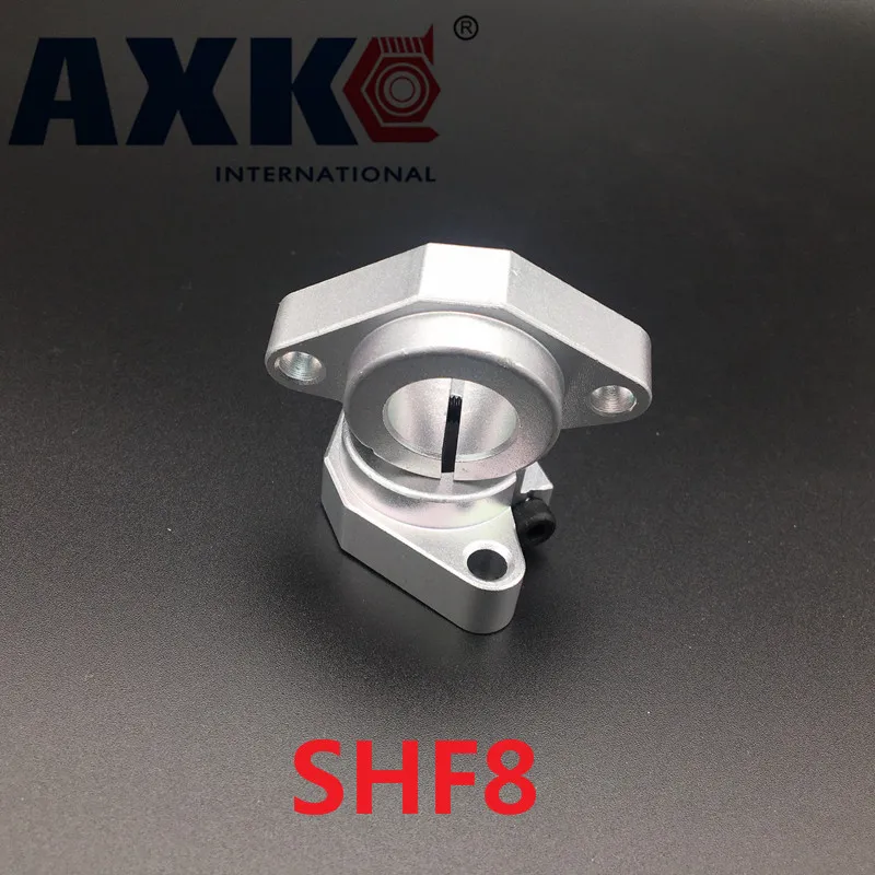 Axk 10 шт. Shf8 8 мм Горизонтальная линейная Опора вала Xyz Table Cnc Shf Series|8mm linear shaft|8mm shaft |