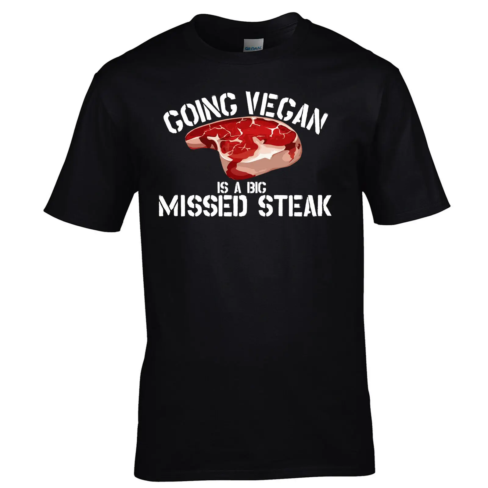 Забавная футболка с мясом-Going Vegan-это большая ошибка мясника майка принтом