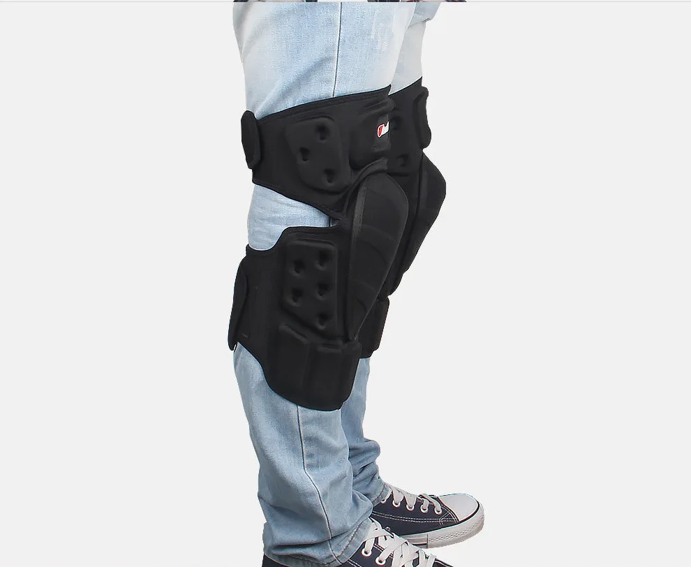 Мотоцикл наколенники Мотокросс Колено Protector Guard MTB лыжный защитный Шестерни Kneepad