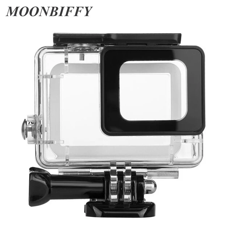 

45m Waterproof Case for Gopro Hero 5 6 Black Edition Camera with base Mount Protective HERO 5 6 Case Go Pro Accessories