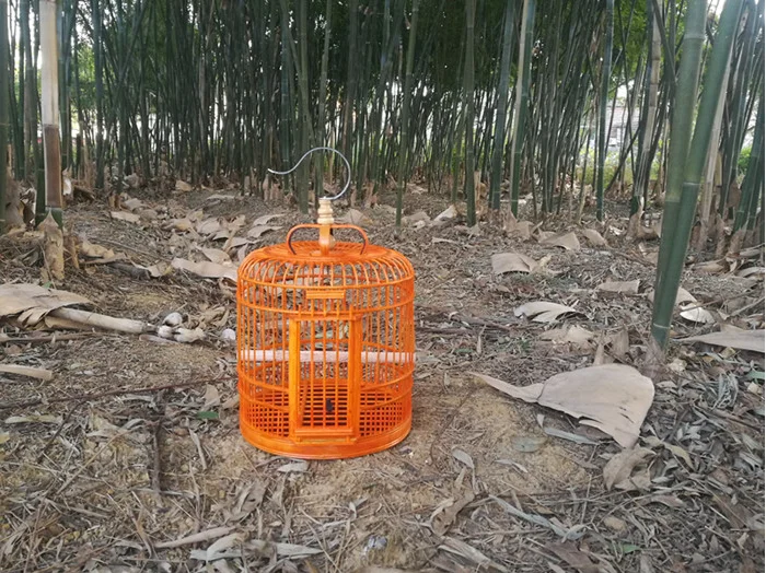 birdcage Bamboo Handmade cage Accessories Bird house box Home Decorations Hanging ornament bird tent decorative cage