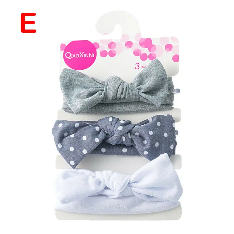 Детские аксессуары 2019 3 шт./компл. детская эластичная повязка для волос