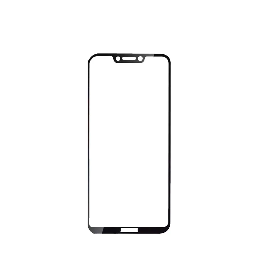 Черный 2 шт закаленное стекло для huawei Honor Play полное покрытие 2.5D защита экрана защитное закаленное стекло для huawei Honor Play - Цвет: Черный