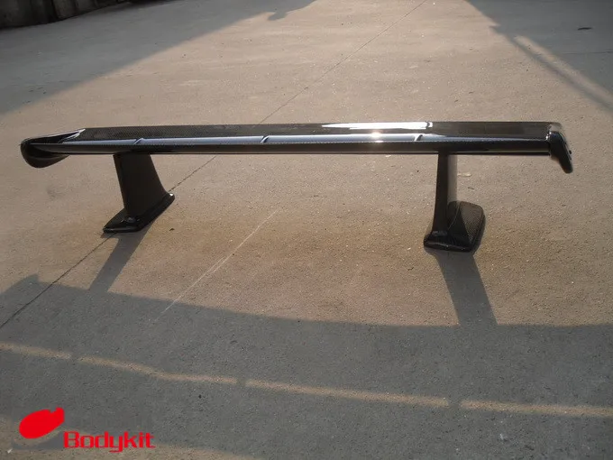 Задний спойлер CF для Skyline R34 GTR OEM задний с высокой штаниной w/ Jun (подходит R32 R33 GTT) из