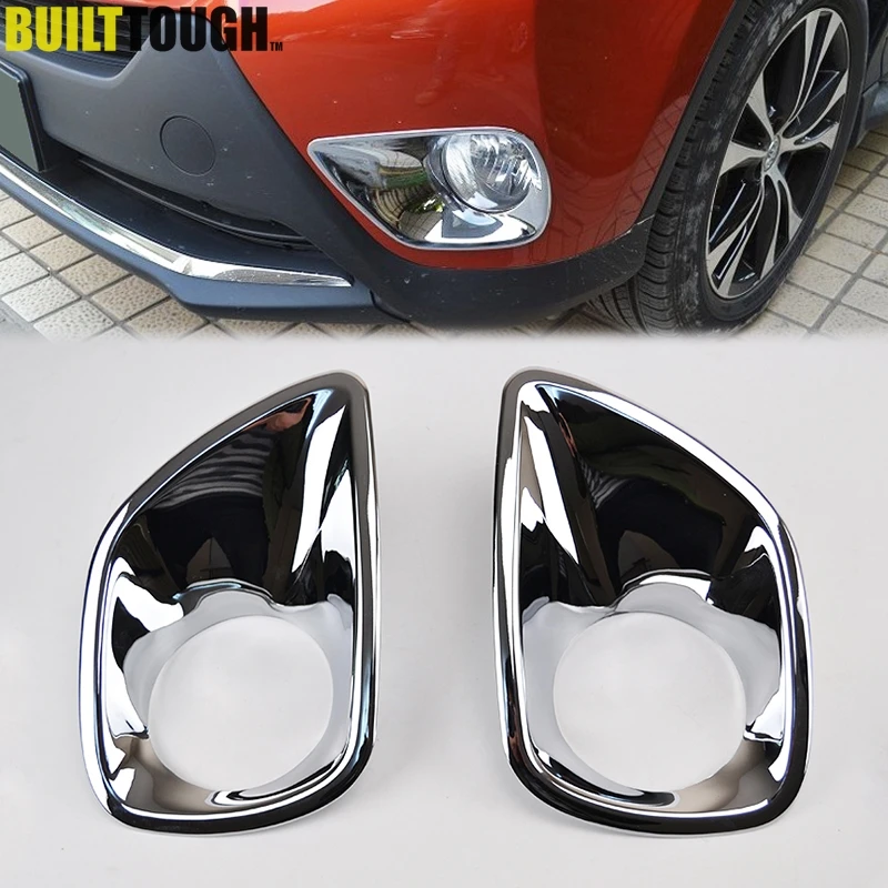 Подходит для Toyota RAV4 2013 2014 2015 хромированный передний бампер