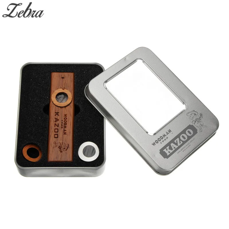 Zebra Woodman Premium деревянная гармоника Kazoo Orff инструменты для укулеле гитары партнеров