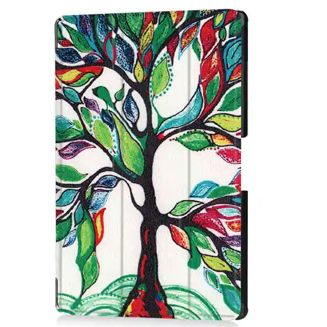 Tree Магнитный чехол для планшета acer Iconia Tab 10 A3-50 10,", Чехол-подставка iBuyiWin из искусственной кожи для A3 A50+ экранная пленка+ ручка - Цвет: Tree