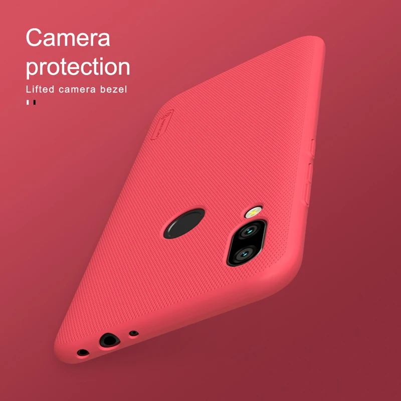 Чехол для redmi 7 6 26 ''NILLKIN матовый PC Жесткий задней панели Подарочный держатель телефона xiaomi pro global