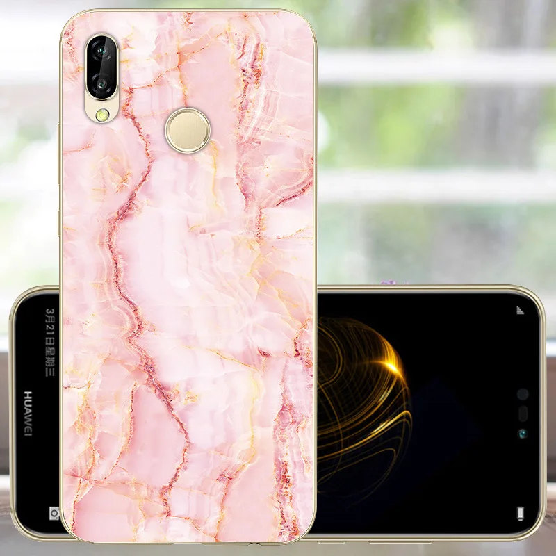 Мягкий силиконовый чехол для Huawei Nova 3 из ТПУ 3i защитный телефона чехлы задняя