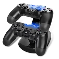 controller charger dock led dual usb ps4 charging stand station cradle for sony playstation 4 ps4 ps4 pro ps4 slim controller