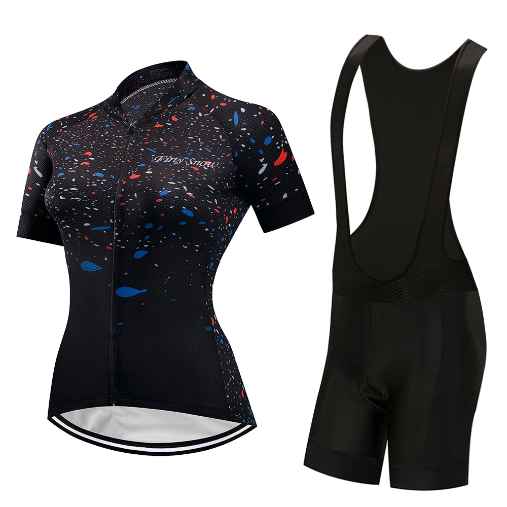 Дышащий женский набор Джерси для велоспорта, одежда для велоспорта mtb maillot, одежда для велоспорта, платье с коротким рукавом, форма для триатлона, комплект для костюма