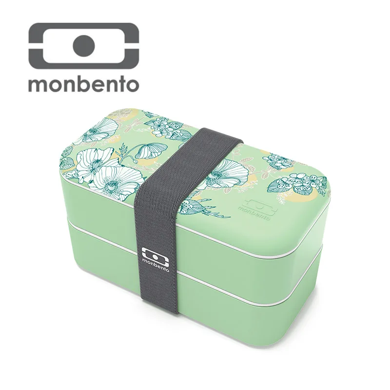 Французский Monbento оригинальная печатная двухслойная решетка микроволновая печь