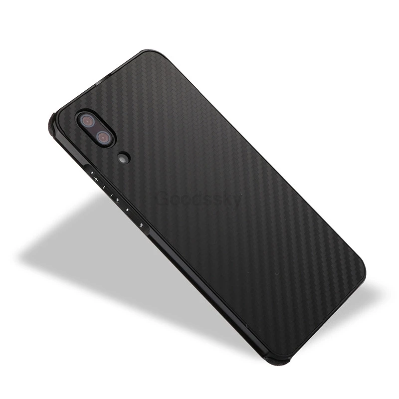 Роскошный противоударный алюминиевый чехол из углеродного волокна для huawei P20 Lite Pro Nova 3E P, умная металлическая рамка+ пластиковая жесткая задняя крышка