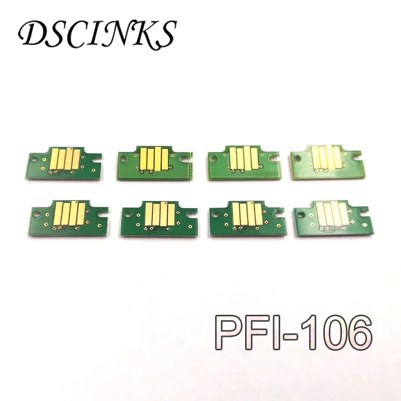 

8 PCS PFI-106 Ink Cartridge Chip for Canon IPF6400S IPF6410S PFI 6400S 6410S PFI-6400S PFI-6410S Printer PFI 106 PFI106