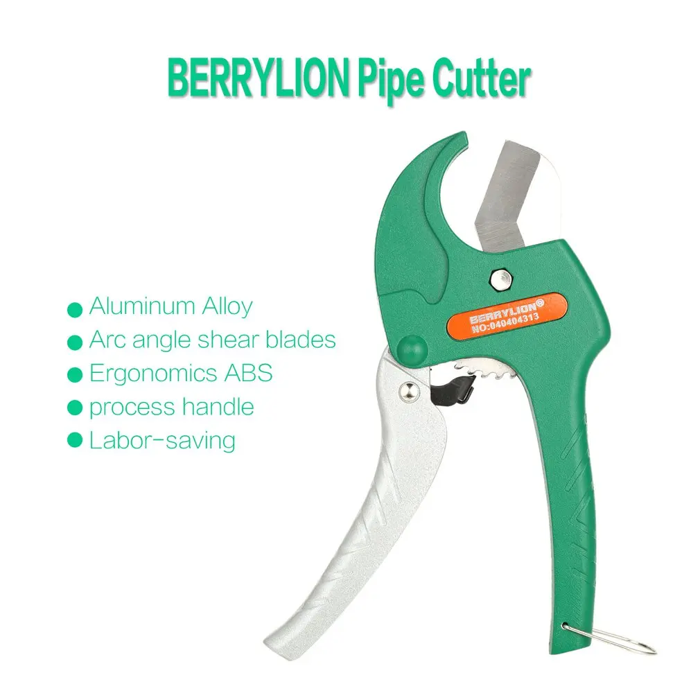 BERRYLION Pipe Cutter Aluminum Alloy Scissors Tube PVC Cutting Hand Tools Electrician | Инструменты