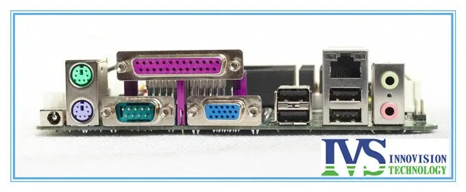 Материнская плата Atom D525 mini itx для промышленного компьютера/POS/интегрированный