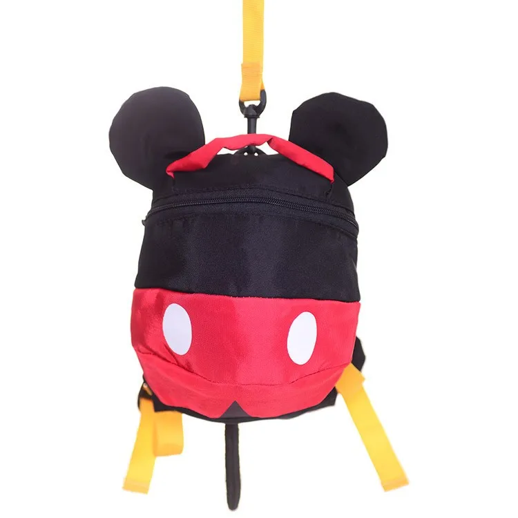 Mickey Милые детские Хранитель помощник малыша ходьба крылья безопасности Жгут Рюкзак Сумка ремень Rein ремни и поводки для девочек - Цвет: Mickey