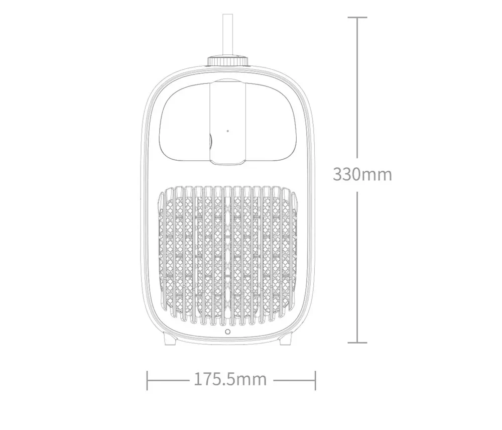 Xiaomi Yeelight Electric Mosquito Swatter Layers Mesh Electric Handheld Mosquito Killer Insect Fly Bug Mosquito Swatter Killer